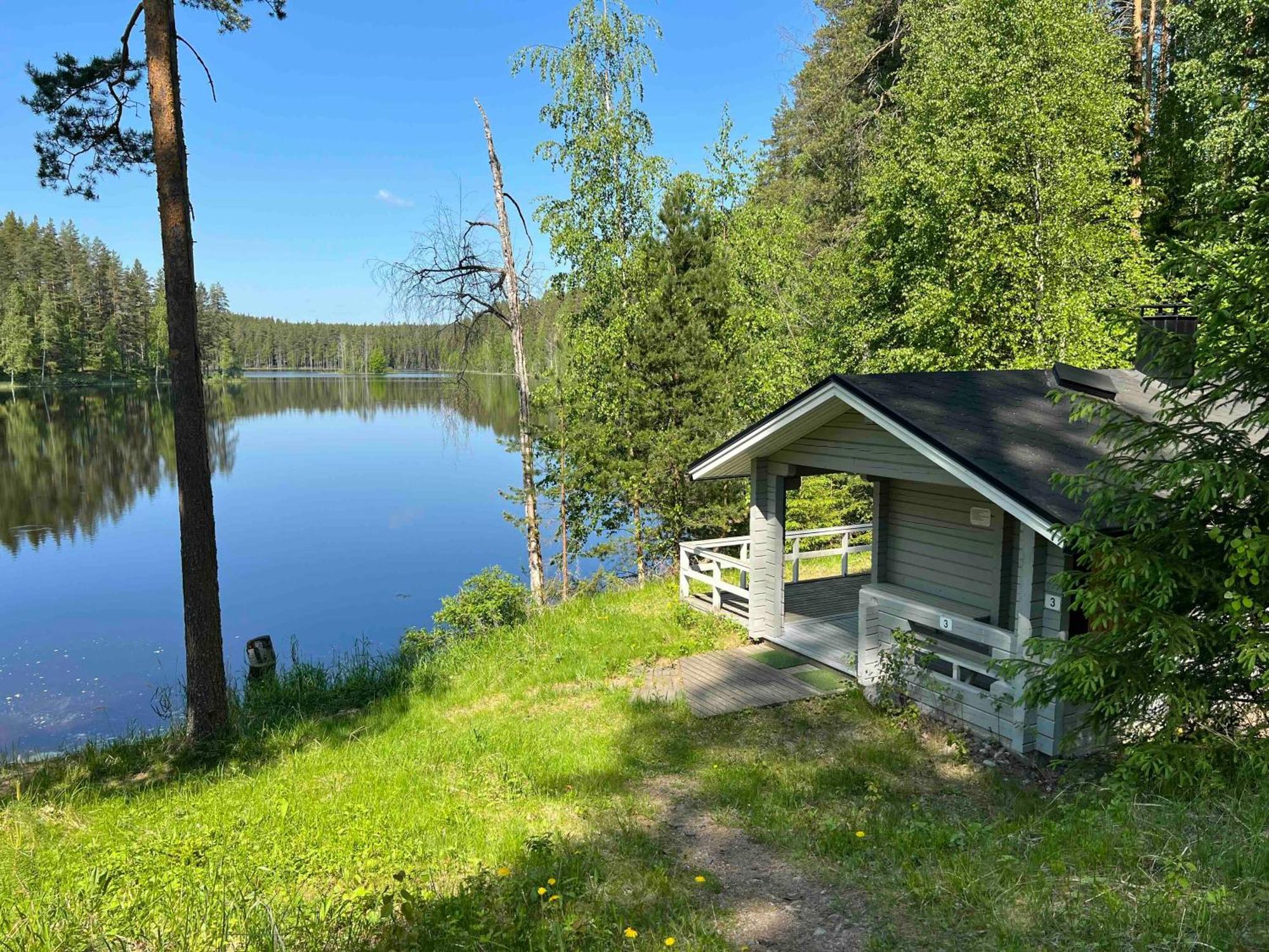 Ahvenlampi Camping Saarijärvi Exteriér fotografie